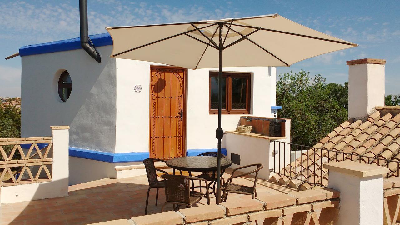 Gasthaus Cortijo Algabia Alhendín Exterior foto
